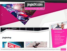 Tablet Screenshot of jingle24.com